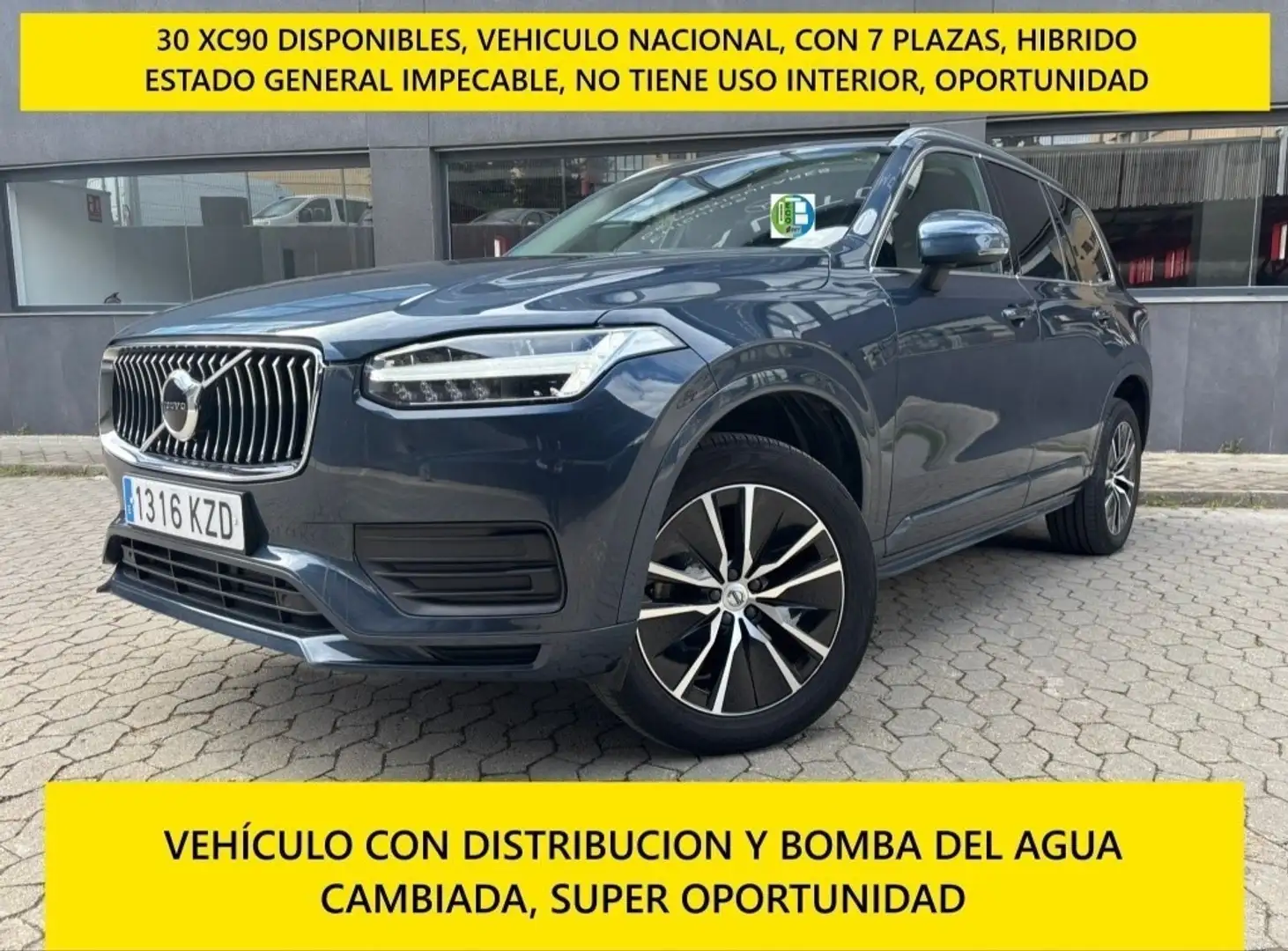 Volvo XC90 B5 Business Plus 7pl. AWD Aut. Azul - 1