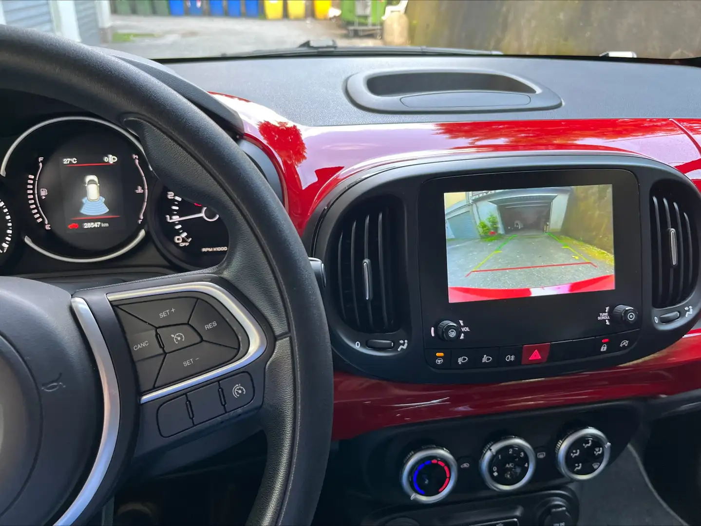 Fiat 500L 500L 2017 1.4 Mirror 95cv my20 Червоний - 2
