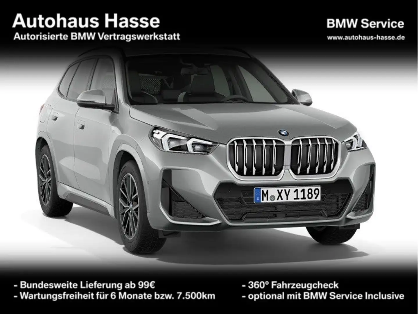 BMW X1 sDrive18i M-Sport PANO AHK DrAss+ adapLED KAMERA Gris - 1