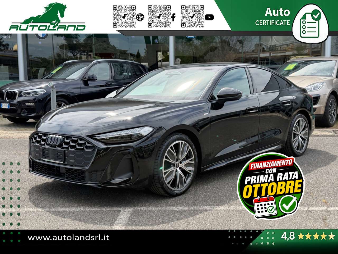 Audi A5 2.0 Tdi 204cv s-tronic S-Line Iva det 3 Schermi
