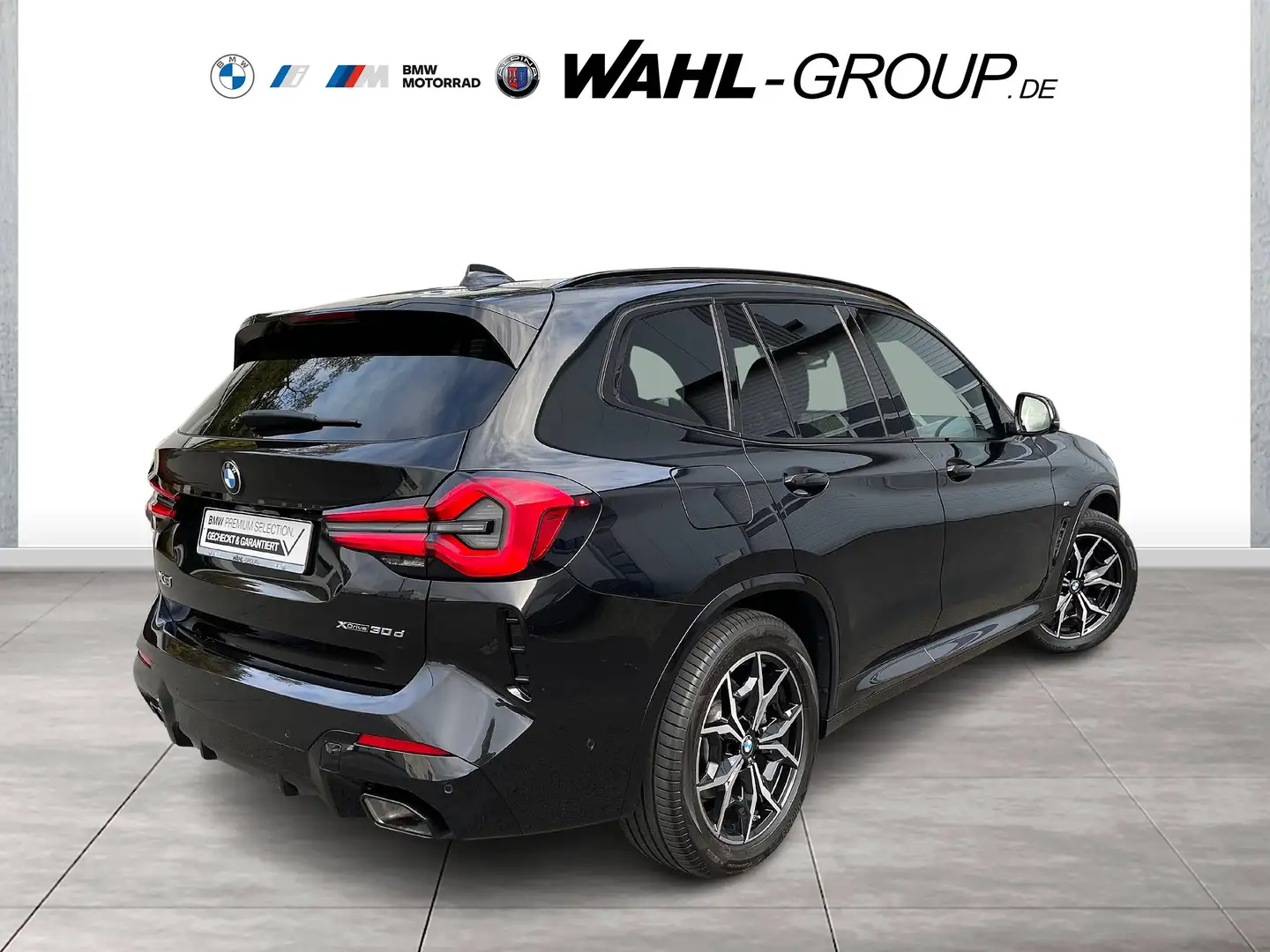 BMW X3 xDrive30d M SPORTPAKET AHK HEAD-UP HIFI PANO ALU 1 Schwarz - 2