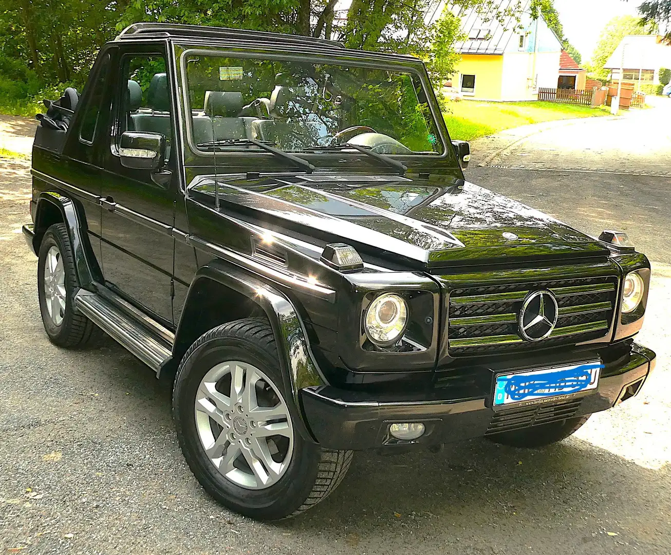 Mercedes-Benz G 350 G 350 BlueTEC DPF 7G-TRONIC Cabrio Czarny - 2