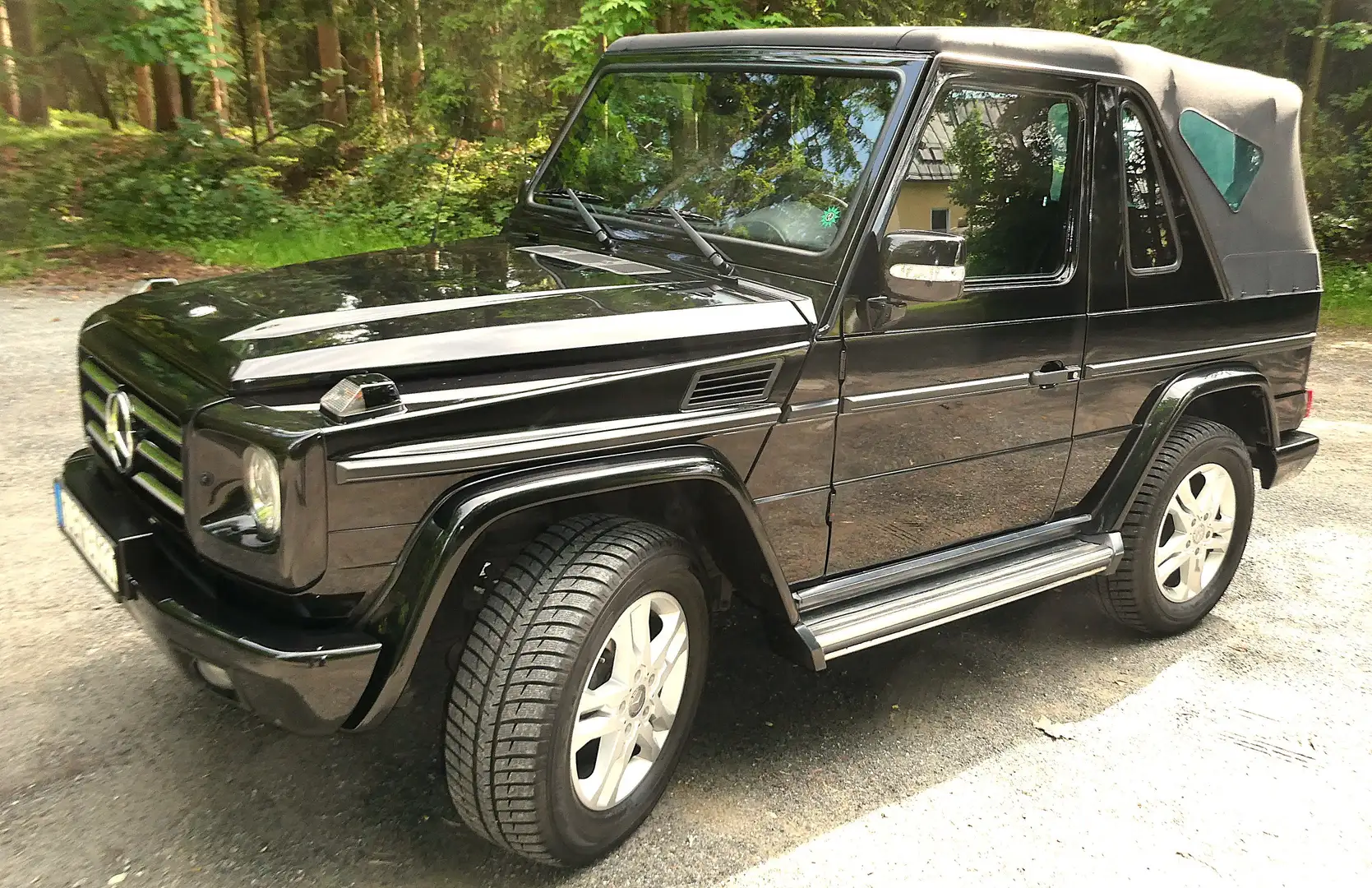 Mercedes-Benz G 350 G 350 BlueTEC DPF 7G-TRONIC Cabrio Czarny - 1