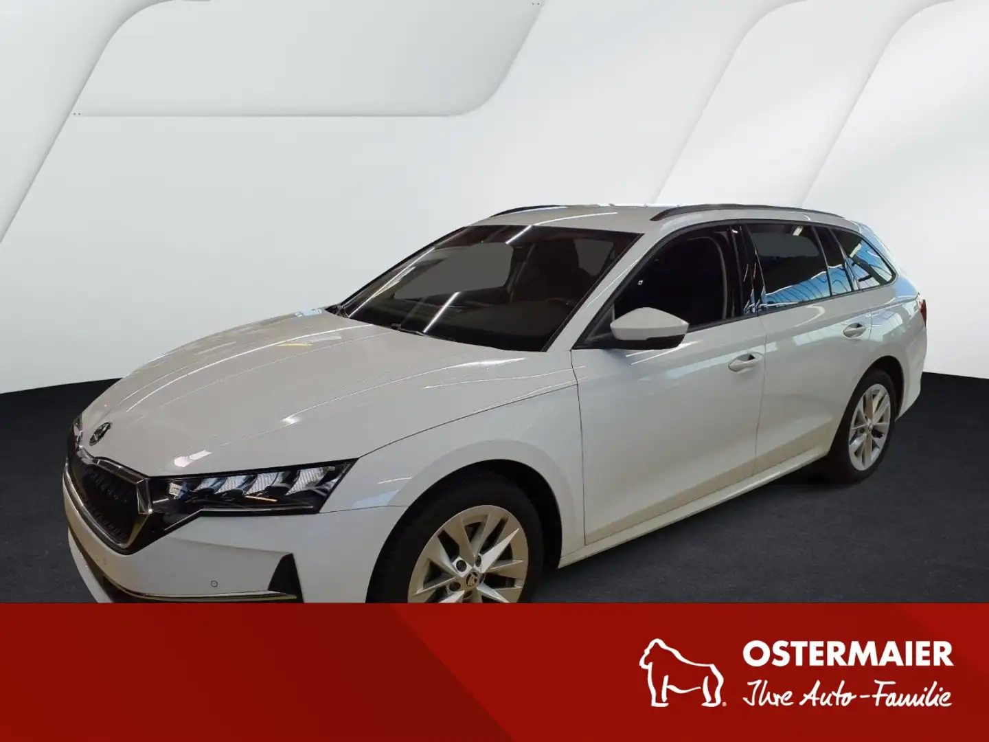 Skoda Octavia Combi SELECTION 1.5TSI e-TEC DSG AHK.LED.NAVI.KAME Weiß - 1