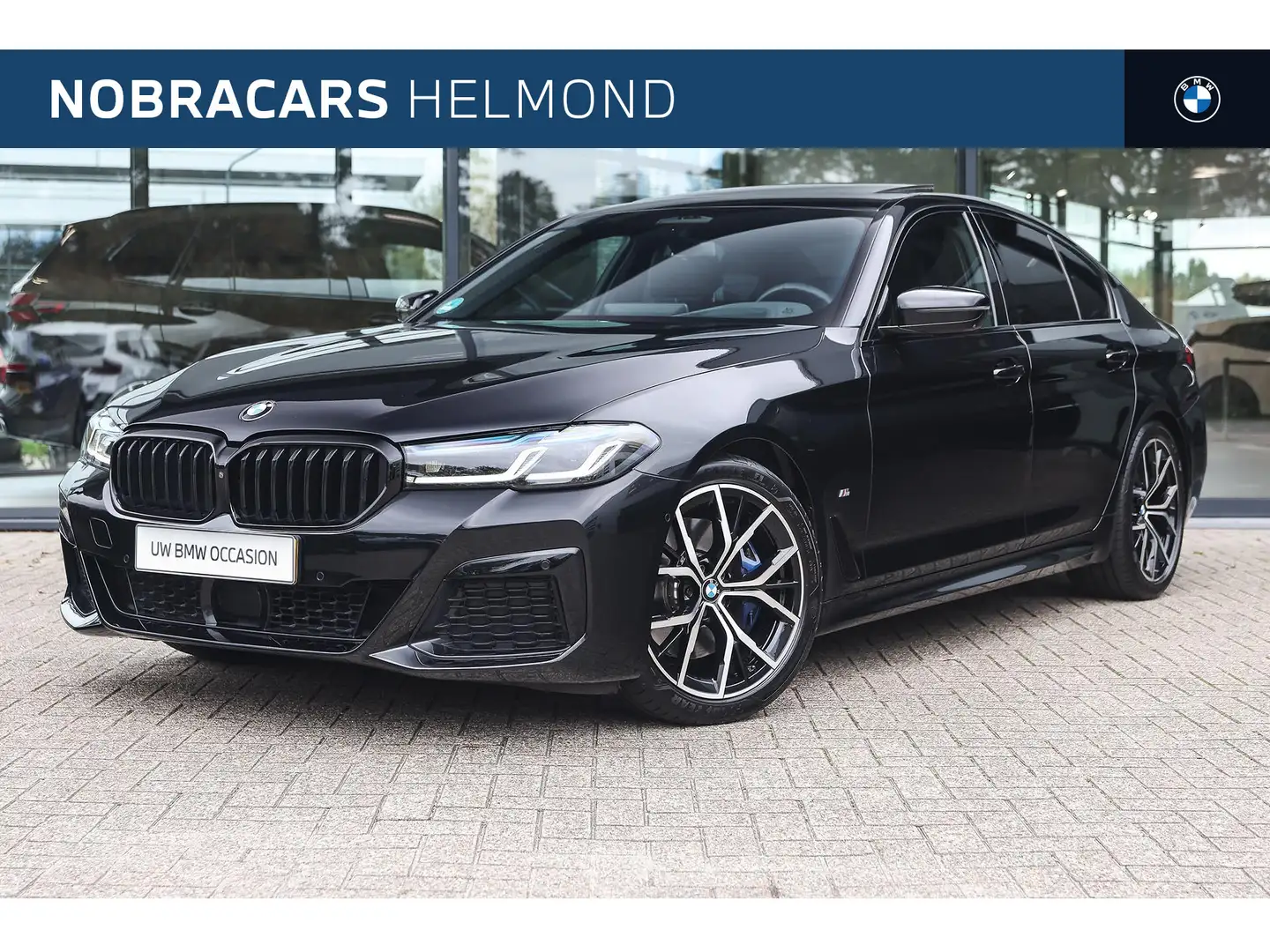 BMW 530 5 Serie 530i High Executive M Sport Automaat / Sch Noir - 1