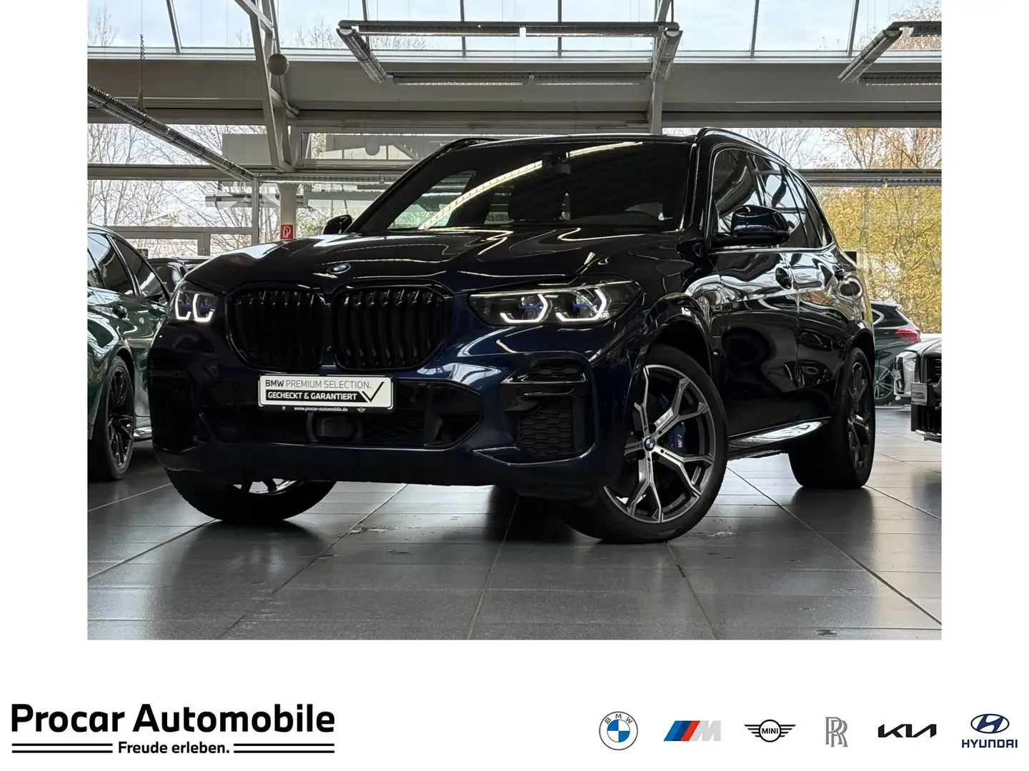 BMW X5 xDrive45e M Sport Laser DA PA+ HuD H/K AHK Blau - 1