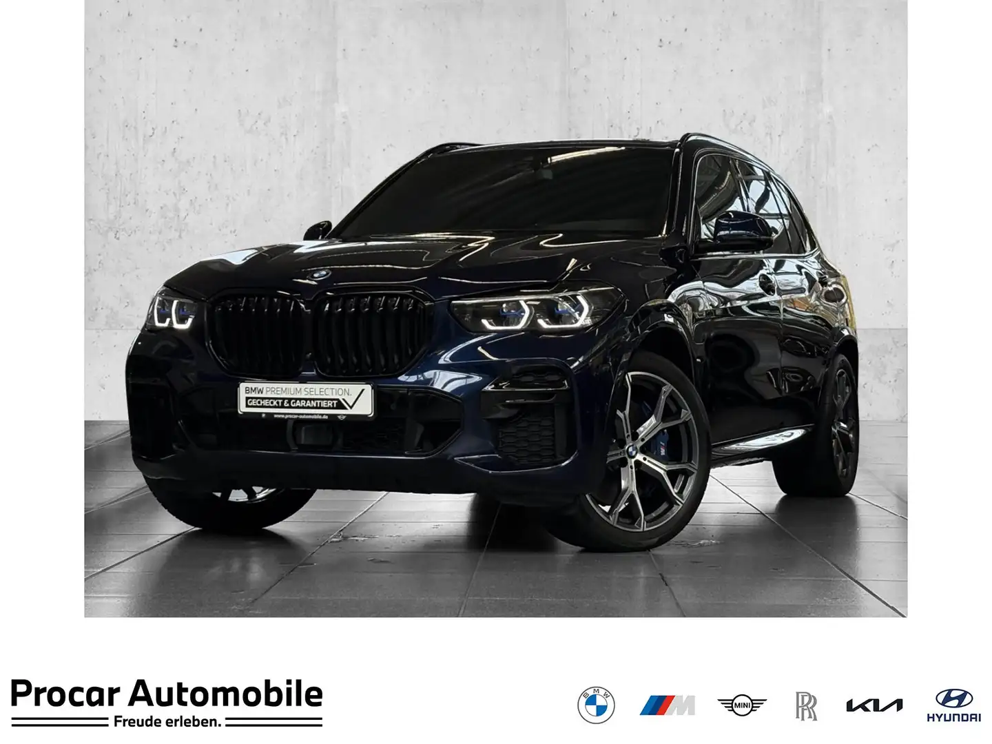 BMW X5 xDrive45e M Sport Laser DA PA+ HuD H/K AHK Blau - 1
