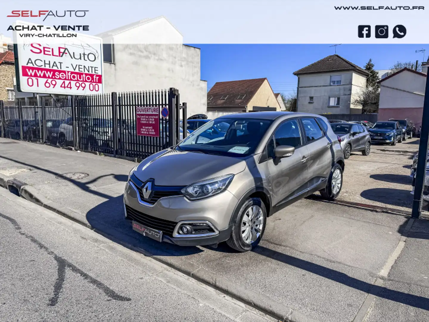 Renault Captur 1.2 TCE 120CH ZEN EDC Beige - 1