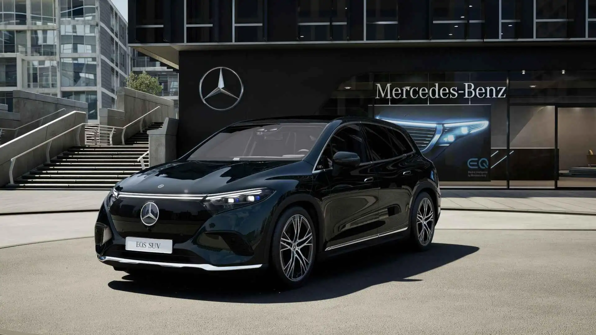 Mercedes-Benz EQS SUV 450+ Luxury Line 108 kWh Schwarz - 1