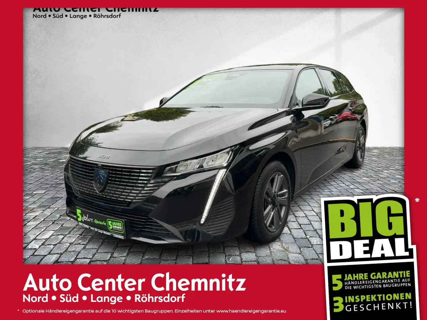 Peugeot 308 1.2 130 SW Allure LED/Navi/SHZ/PDC/360°Kamera Schwarz - 1
