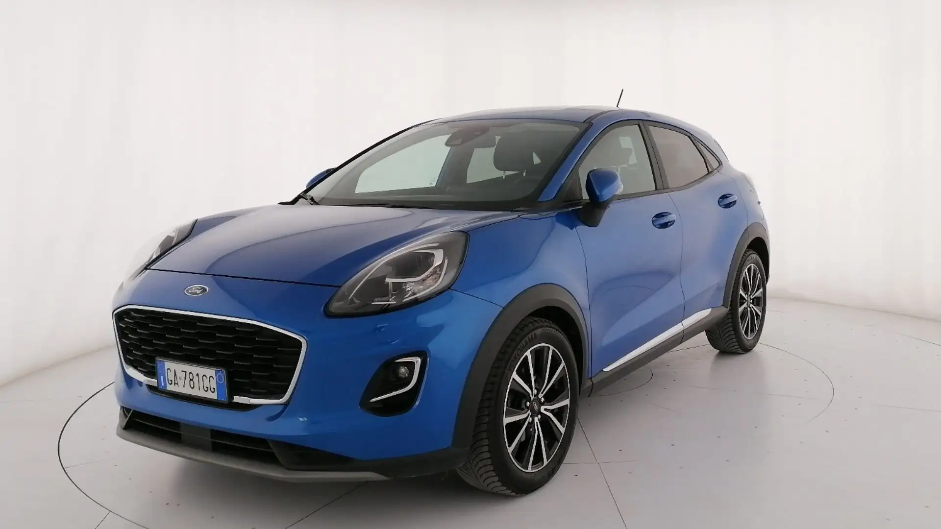 Ford Puma 1.0 ecoboost h Titanium s&s 125cv Bleu - 1