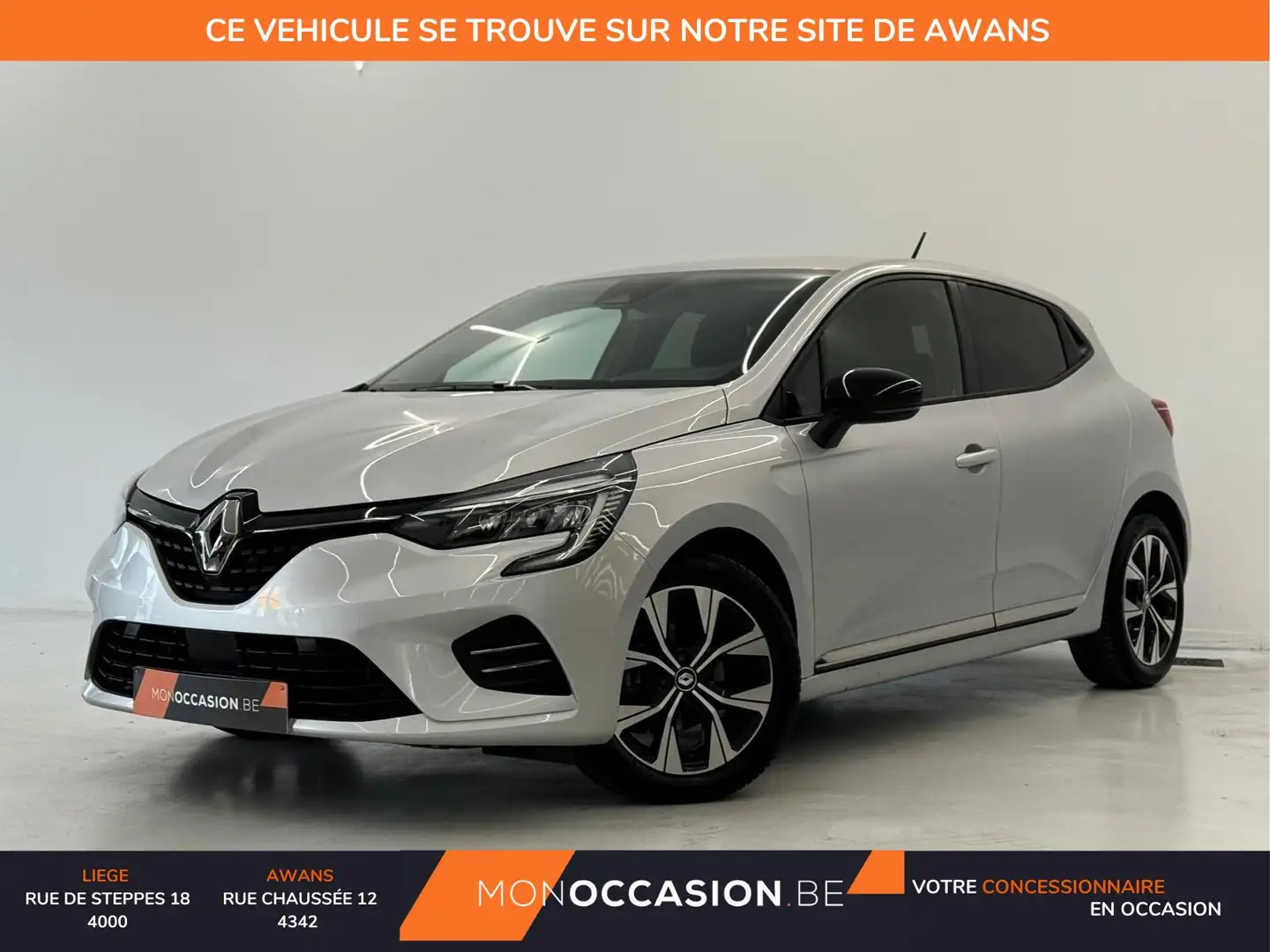Renault Clio 1.0 TCe Evolution PHARES LED GPS CARPLAY CAPTEURS Grigio - 1