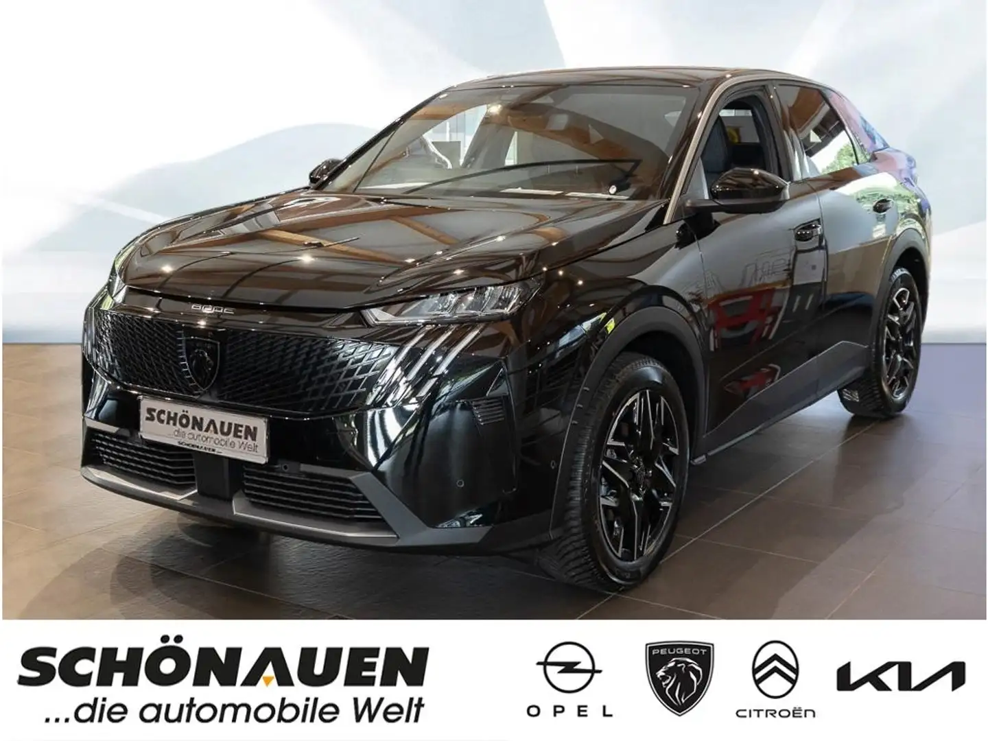 Peugeot 3008 Allure HYBRID 145 e-DSC6 AHK-abnehmbar LED Apple C Schwarz - 1