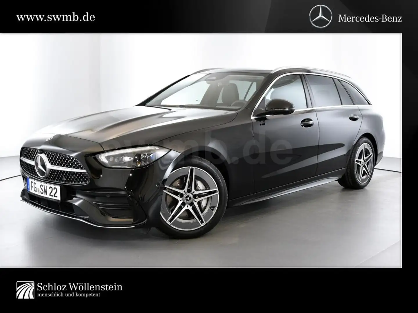Mercedes-Benz C 200 d T 4,99%/AMG/Digital Light/AHK/DISTRONIC   /Memor Schwarz - 1