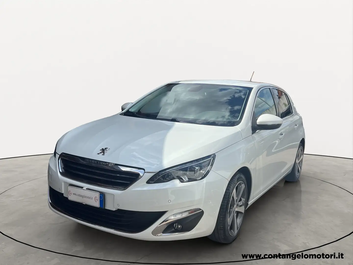 Peugeot 308 308 5p 1.6 bluehdi Allure s Weiß - 1