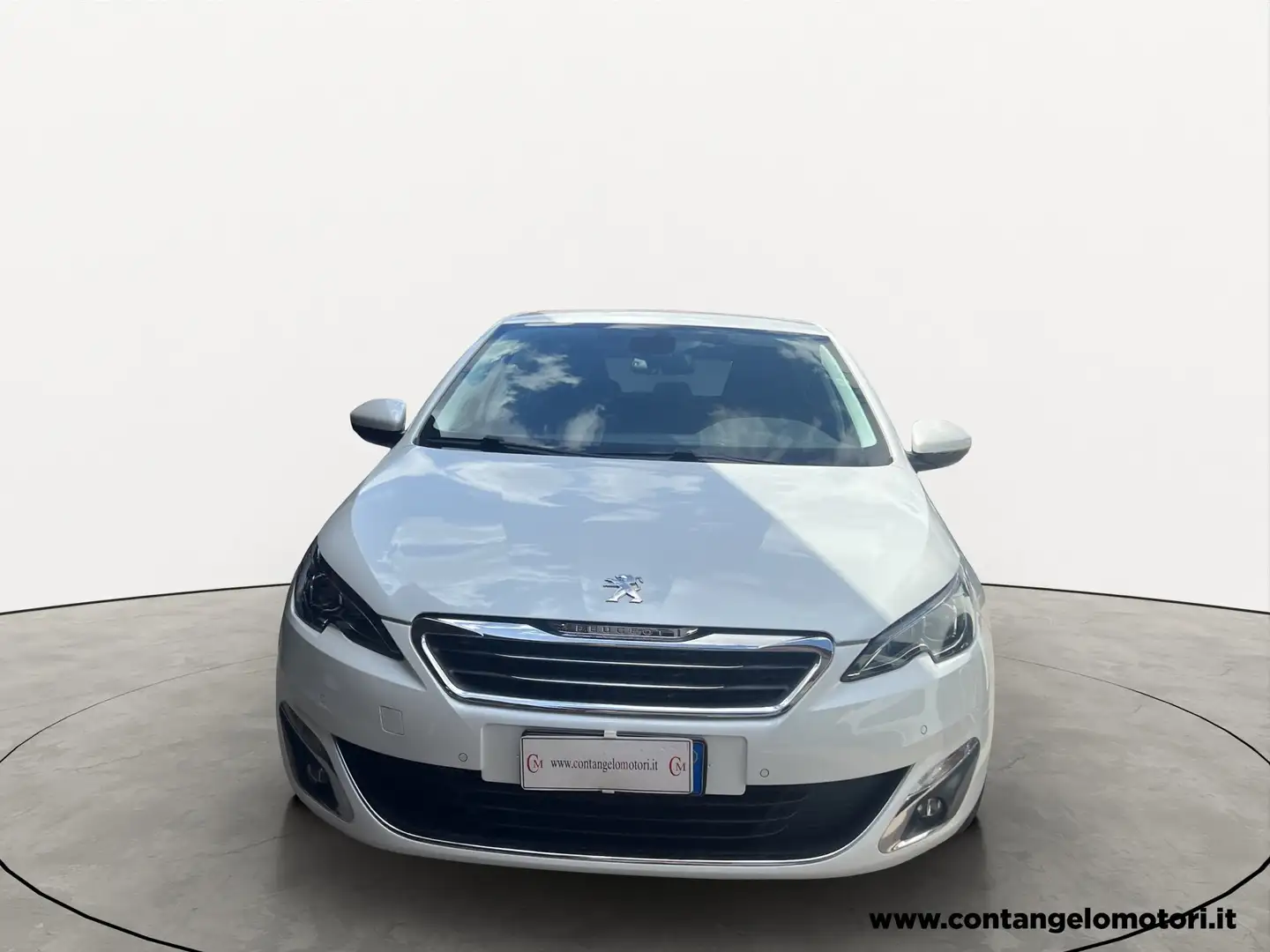 Peugeot 308 308 5p 1.6 bluehdi Allure s Weiß - 2