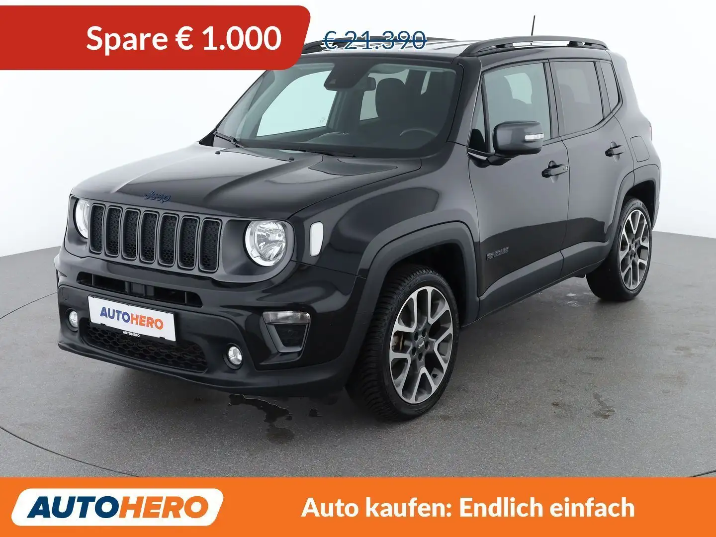 Jeep Renegade 1.3 T4 4xe Plug-in Hybrid S Schwarz - 1