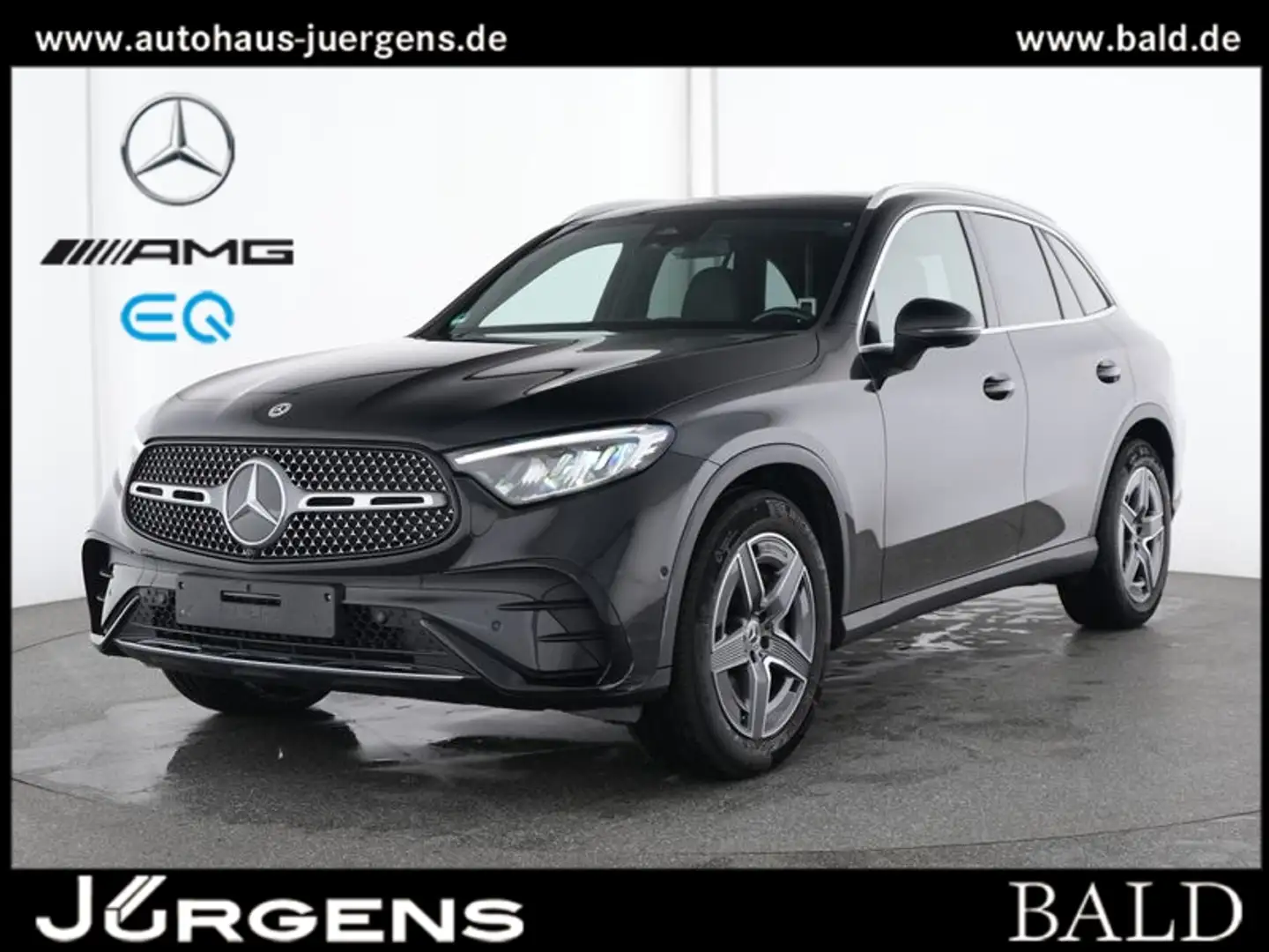 Mercedes-Benz GLC 300 d 4M AMG-Sport/Cam/Pano/AHK/Totw/Memo/19 Schwarz - 2