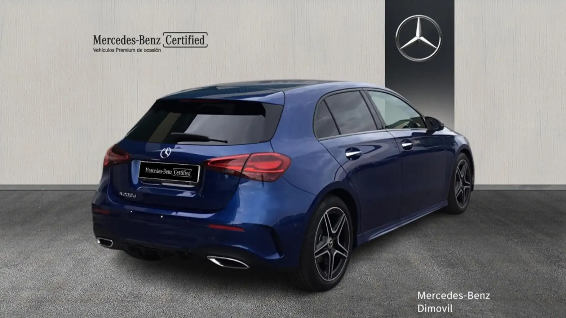 Mercedes-Benz A 200 A-CLASS D Azul - 2