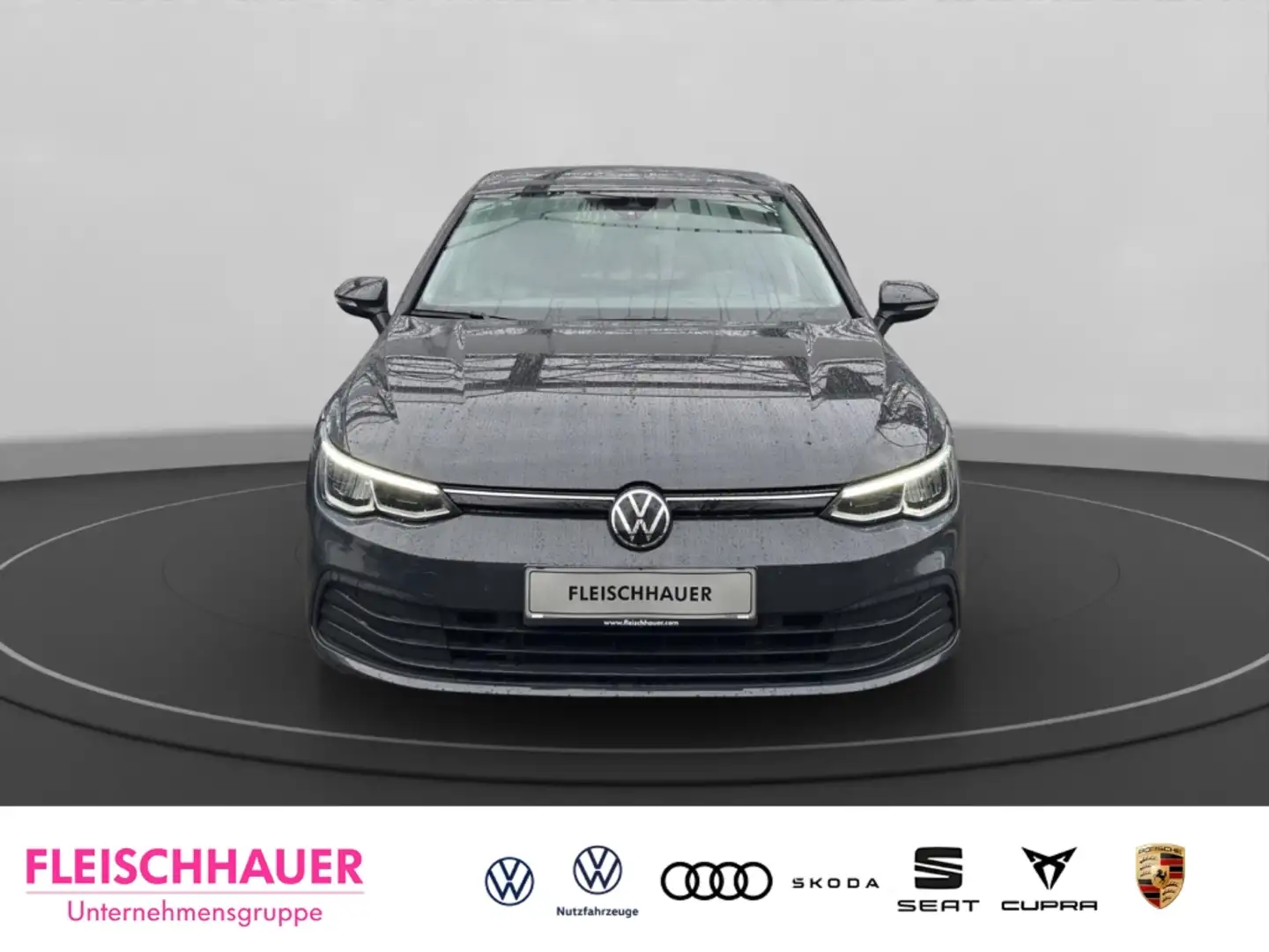 Volkswagen Golf VIII 1.0 eTSI Life DSG Navi Digitales Cockpit LED Grau - 2