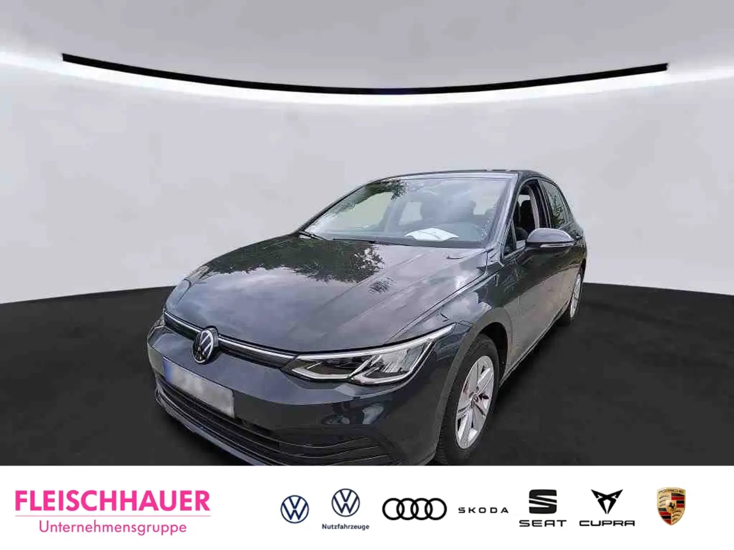 Volkswagen Golf VIII 1.0 eTSI Life DSG Navi Digitales Cockpit LED Grau - 1