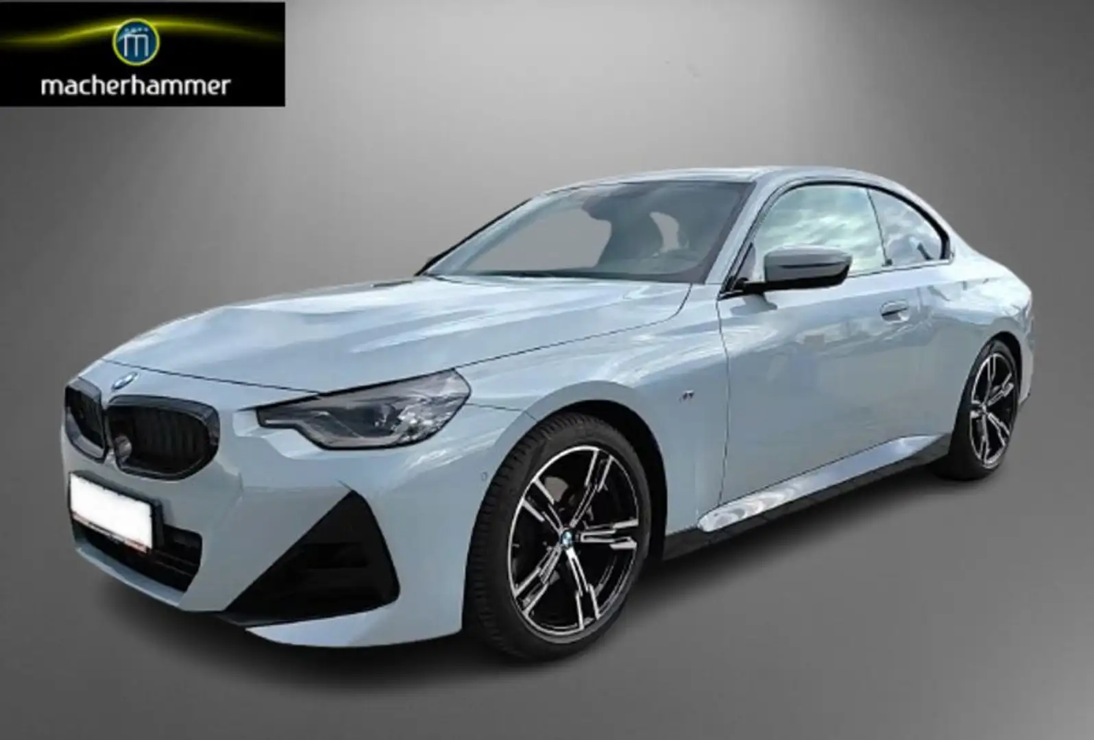 BMW 220 i M Sport*AHK*KEY*ACC*H&K*CAM*LIFE-COCKPIT PL* Gris - 1