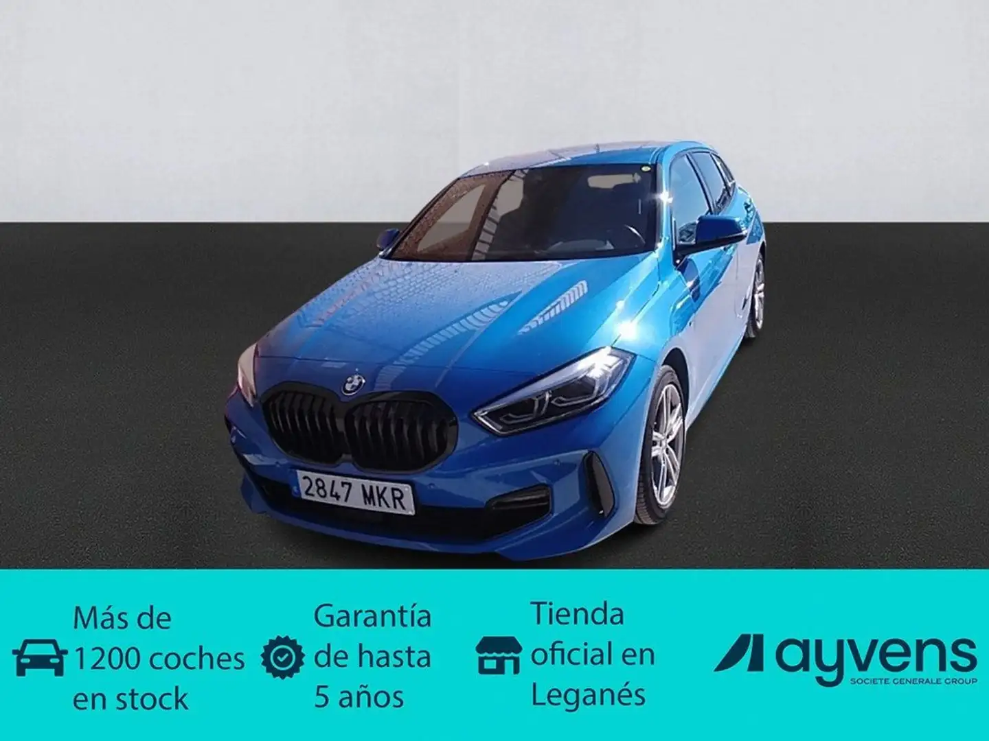 BMW 118 118d Azul - 1