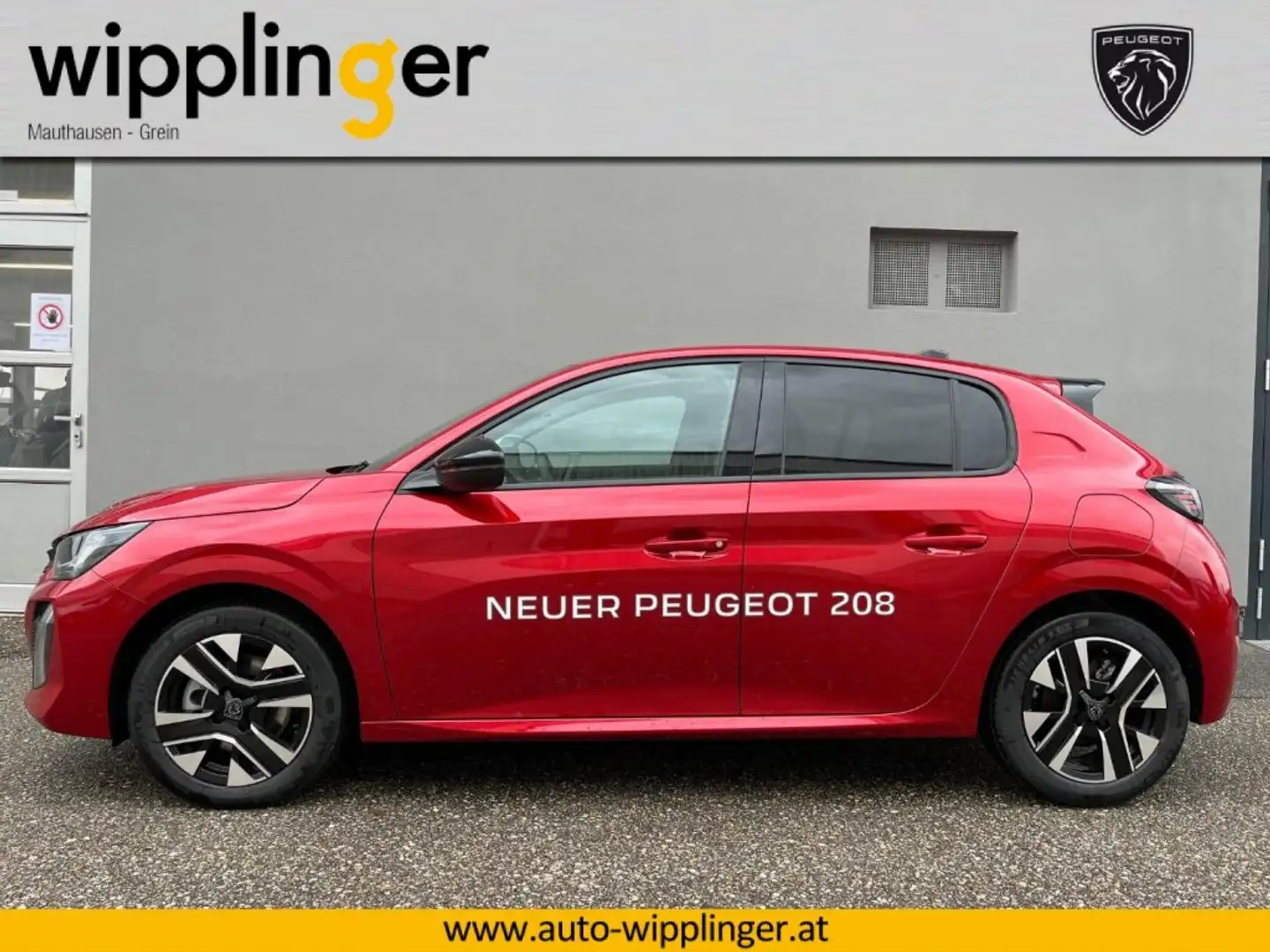 Peugeot 208 Allure 100PS Hybrid e-DCS6 LP € 29.409,- Rouge - 2