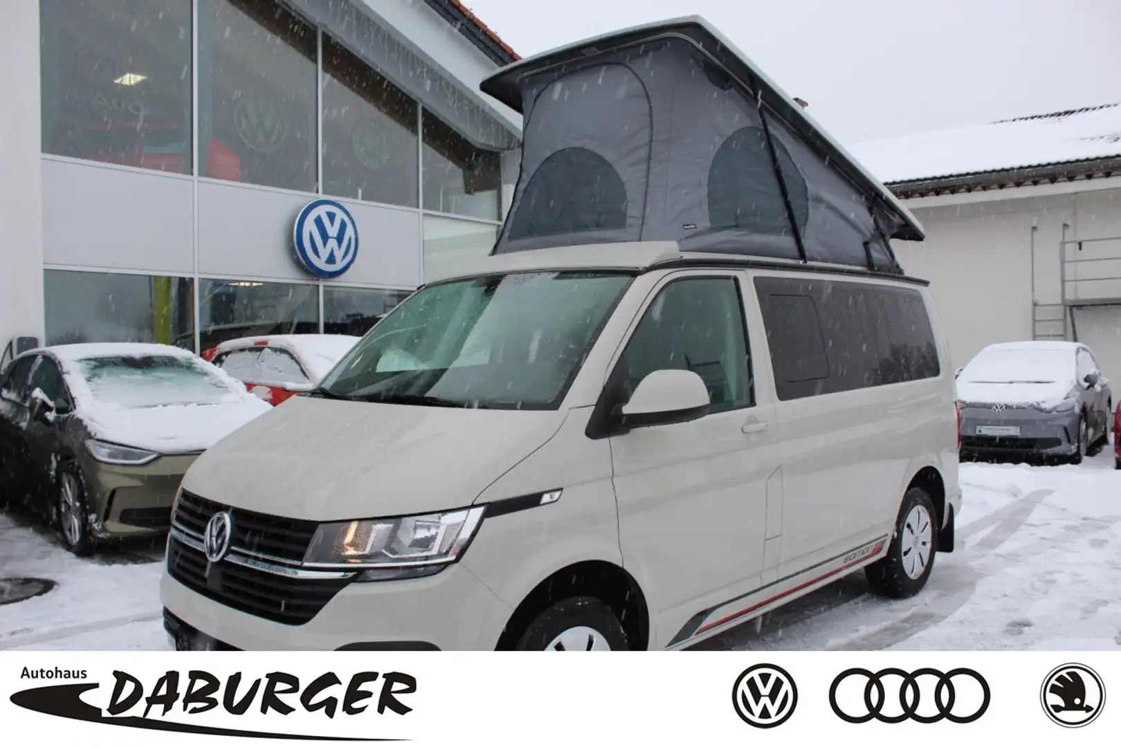 Volkswagen T6.1 Transporter /California 2.0 TDI Aufstelldach Klima Grau - 1