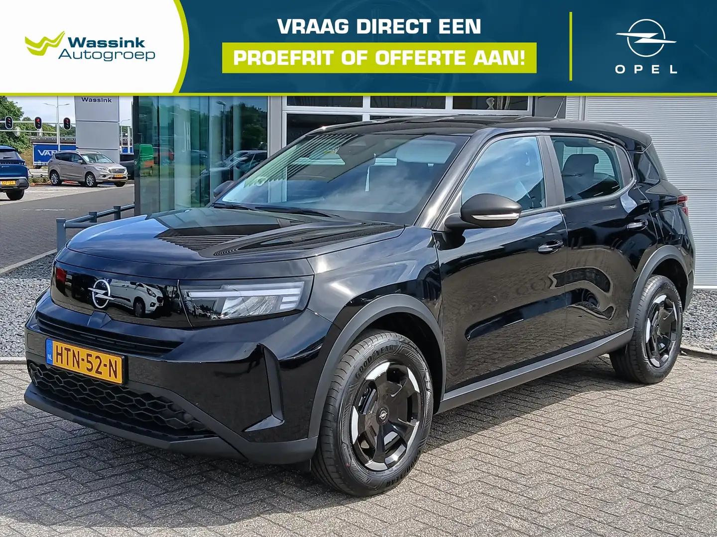 Opel Frontera EV elektrisch 113pk Edition Plus | 8 jaar garantie Noir - 1
