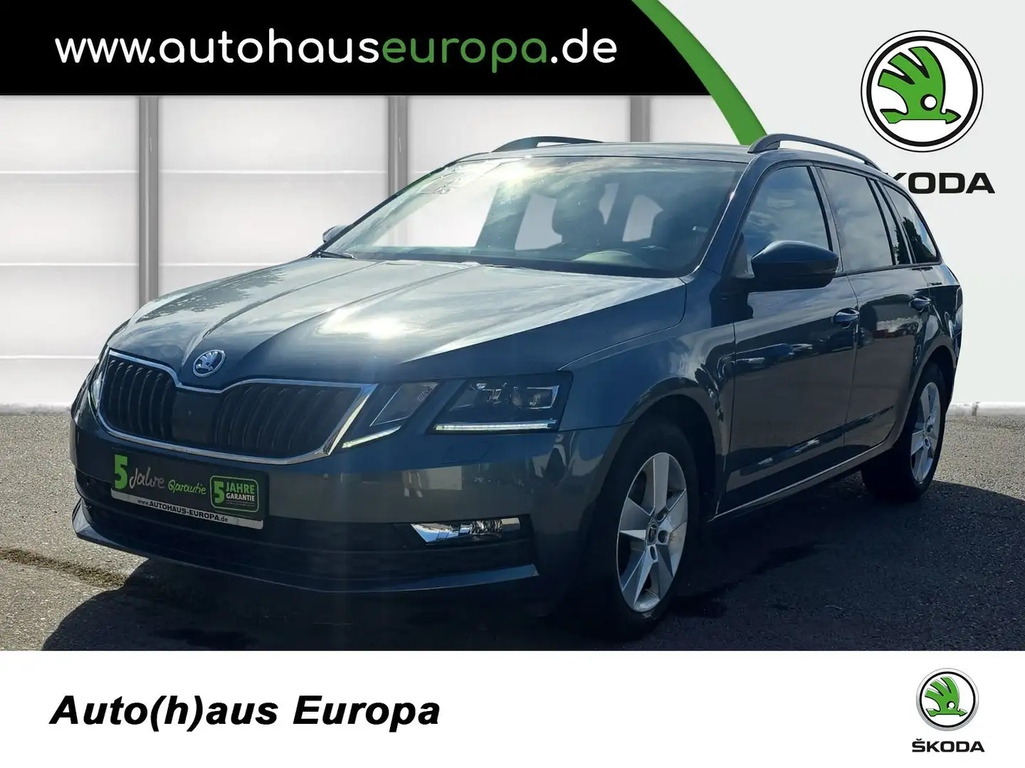 Skoda Octavia Combi 1.5 TSI ACT Ambition Navi Kam eKlappe SHZ PD Gris - 1