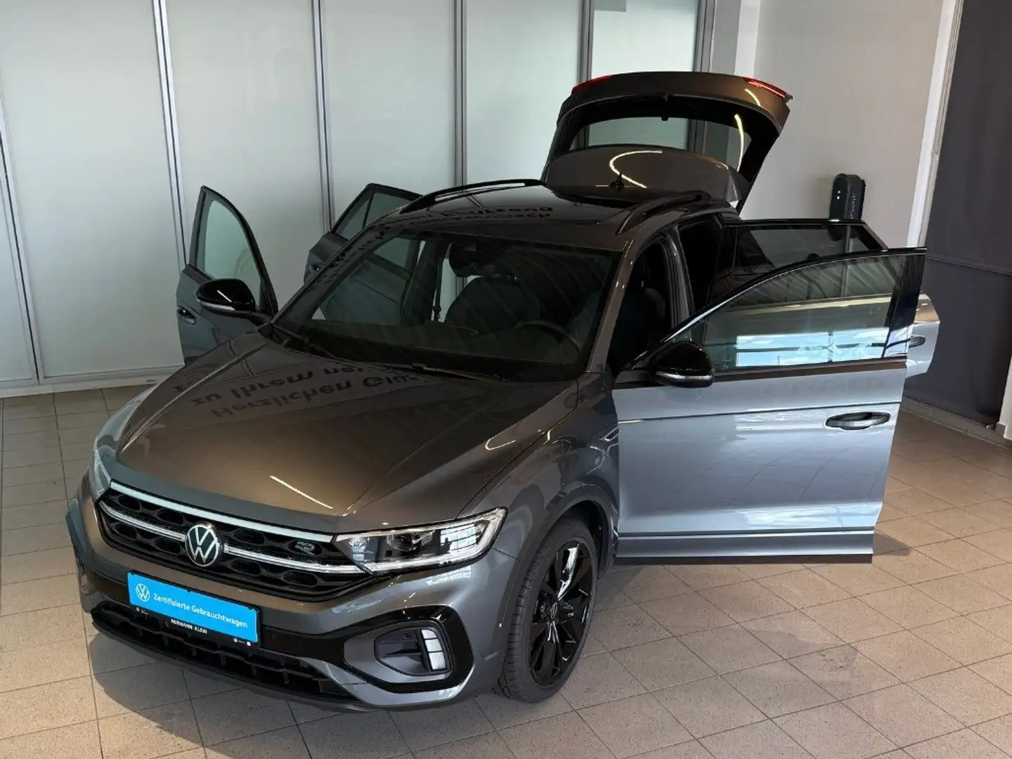 Volkswagen T-Roc 1.5 TSI R-line DSG Alarmanlage, Panoramadach, Rück Zilver - 2