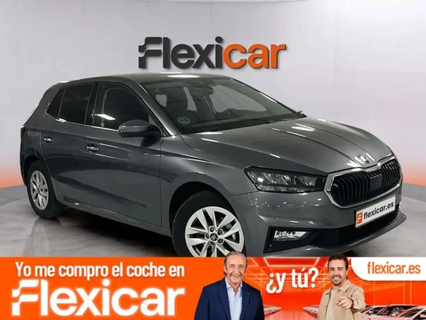 Skoda Fabia 1.0 TSI Plus 70kW Gris - 1