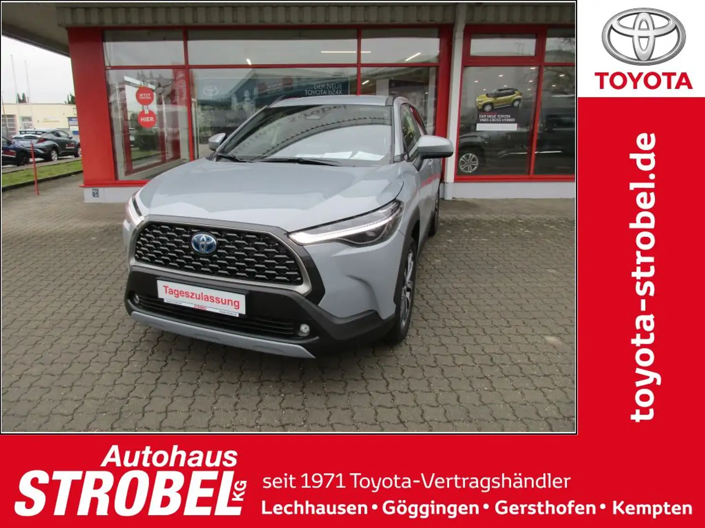 Toyota Corolla Cross Hybrid 1.8 VVT-i Team Deutschland Gri - 1