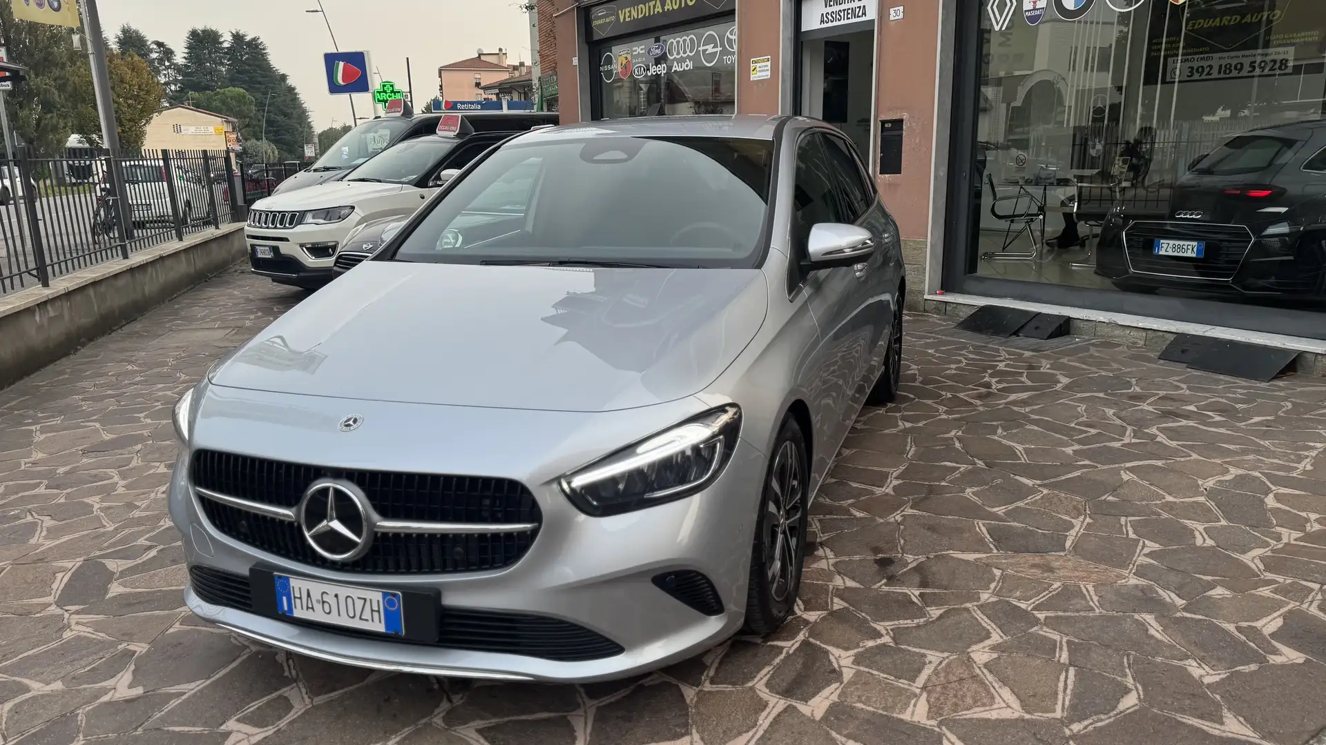 Mercedes-Benz B 180 CLASSE B NEW  B 180 D STREET EDITION KM 340 nuova Argent - 2