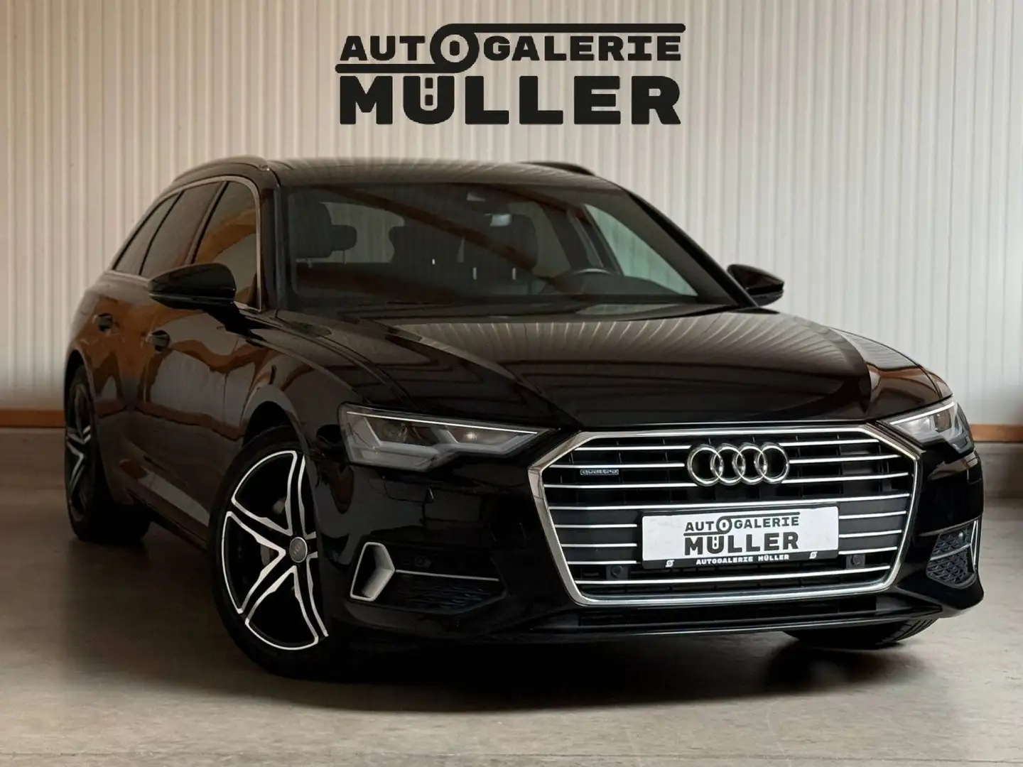 Audi A6 Avant 50 TDI quattro sport °PANO°CARPLAY°AHK° Noir - 1