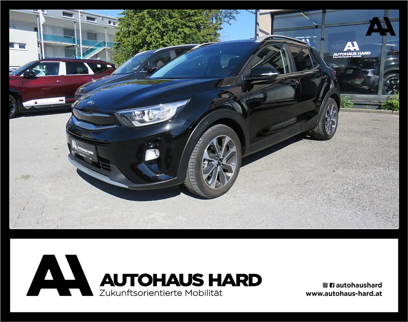 Kia Stonic 1,0 TGDI ISG Gold Schwarz - 1