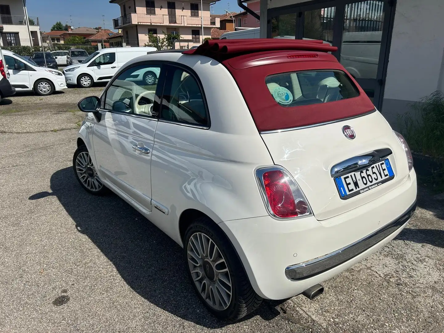 Fiat 500C 500 1.2 Lounge 69cv E6 automatica dualogic Wit - 2