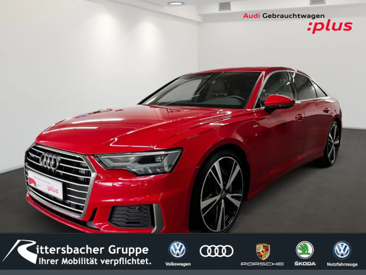 Audi A6 Lim. 55 TFSI quattro s-line Sport Plus Rot - 1