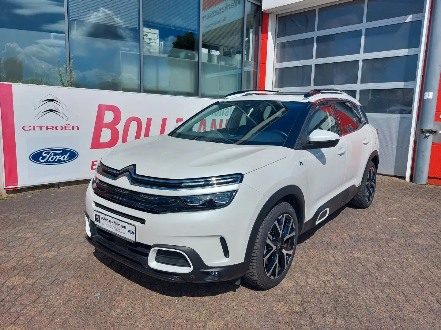 Citroen C5 Aircross Shine Pack Hybrid Blanc - 1