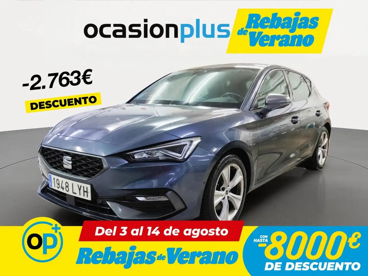 SEAT Leon 1.5 TSI S&S FR 150 Gris - 1