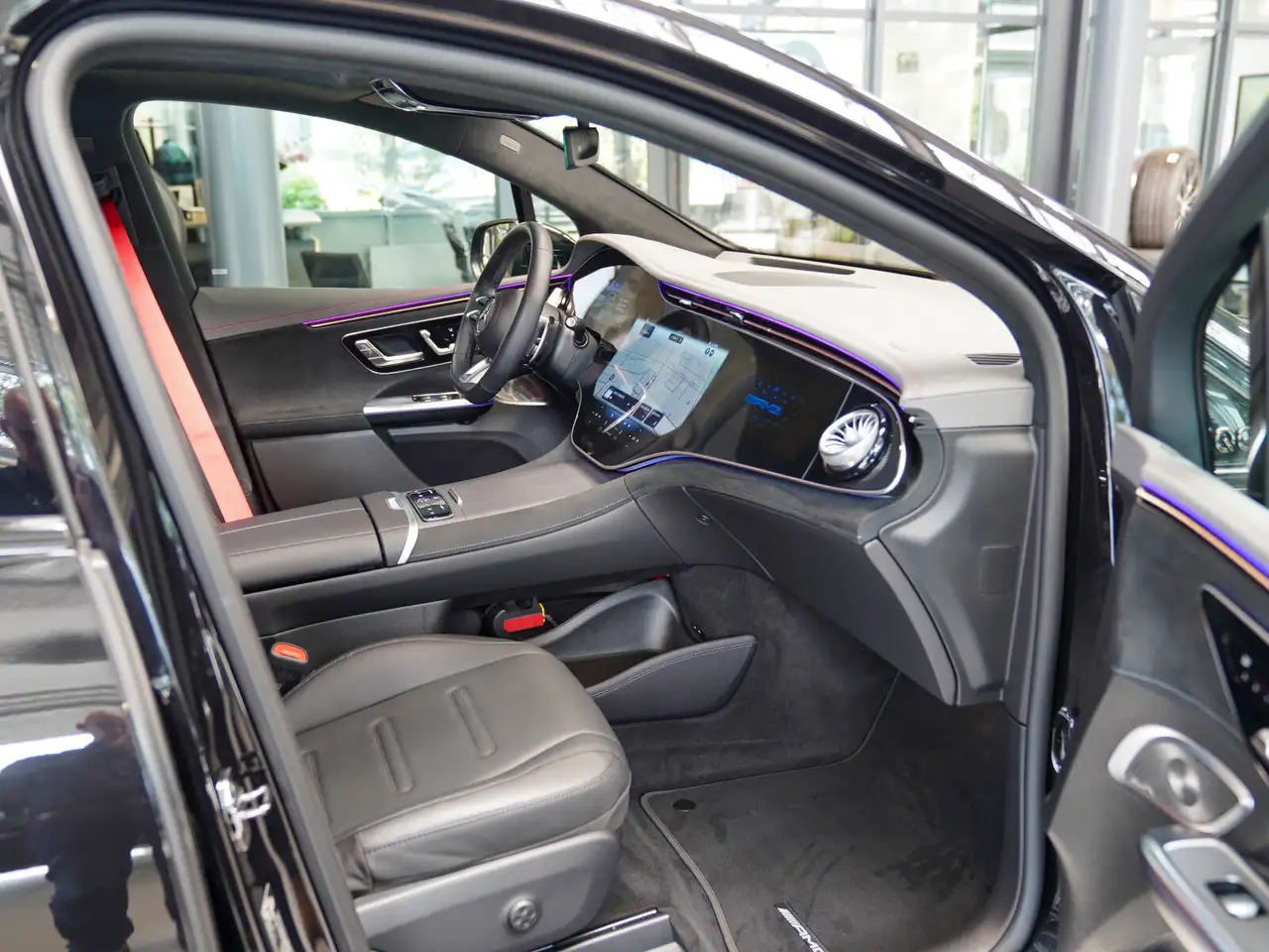 Mercedes-Benz EQE SUV 53 4M+ Night I+II Keramik Pano Sitzklima, миниатюра 9