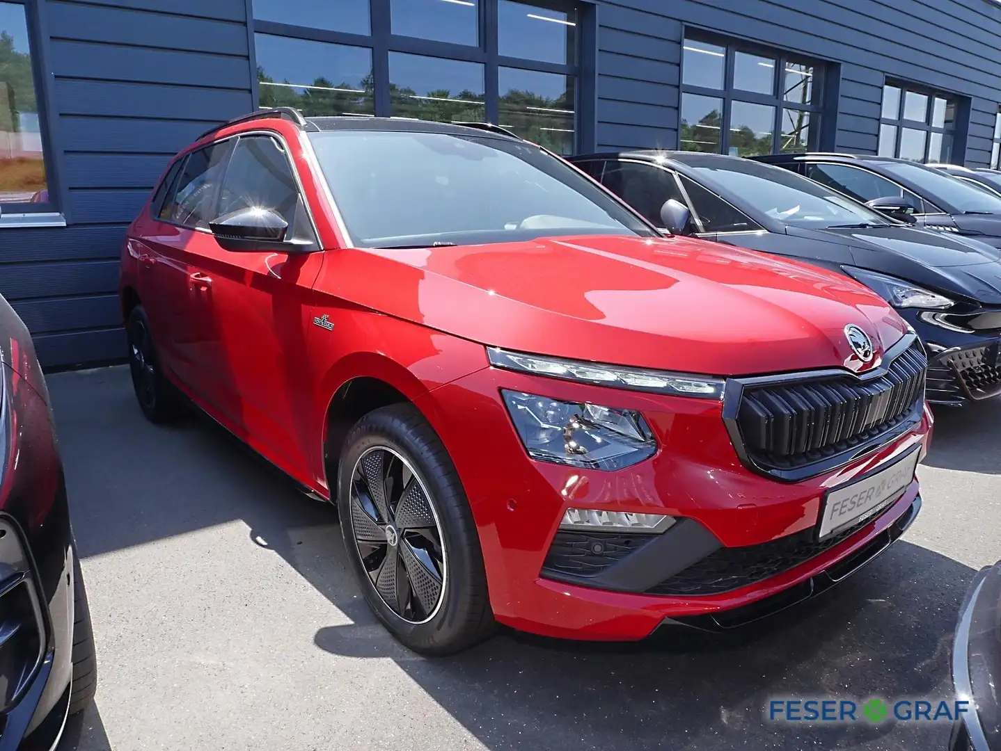 Skoda Kamiq Monte Carlo 1,5 TSI DSG - AHK,NAVI,KAMERA Rot - 2