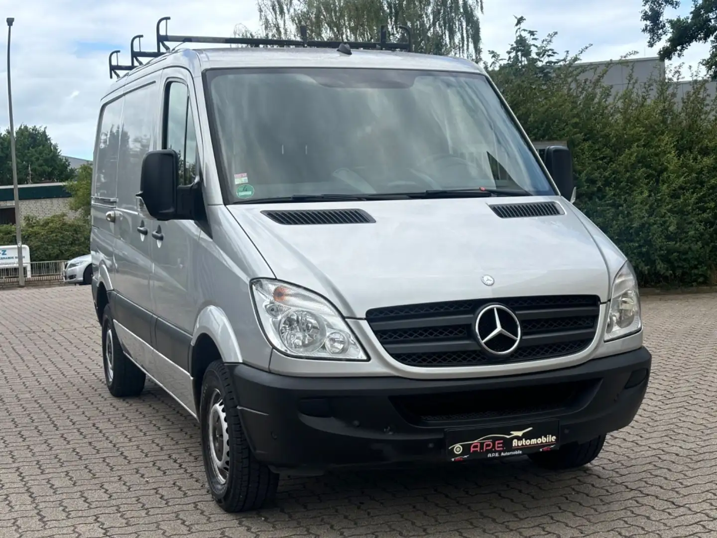 Mercedes-Benz Sprinter II 313 Kasten Klima 1 Hand TÜV NEU TOP Срібний - 1