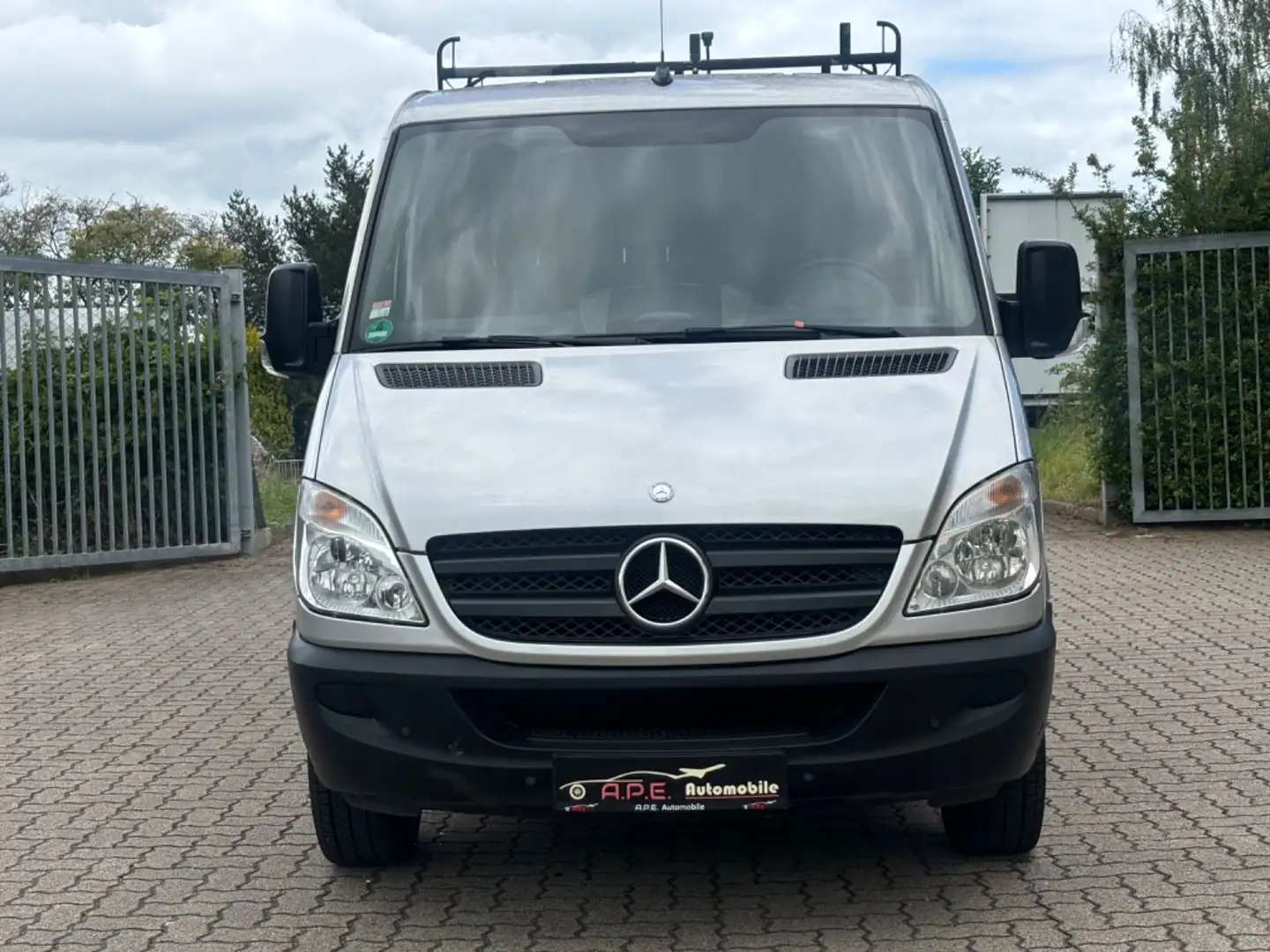 Mercedes-Benz Sprinter II 313 Kasten Klima 1 Hand TÜV NEU TOP Срібний - 2