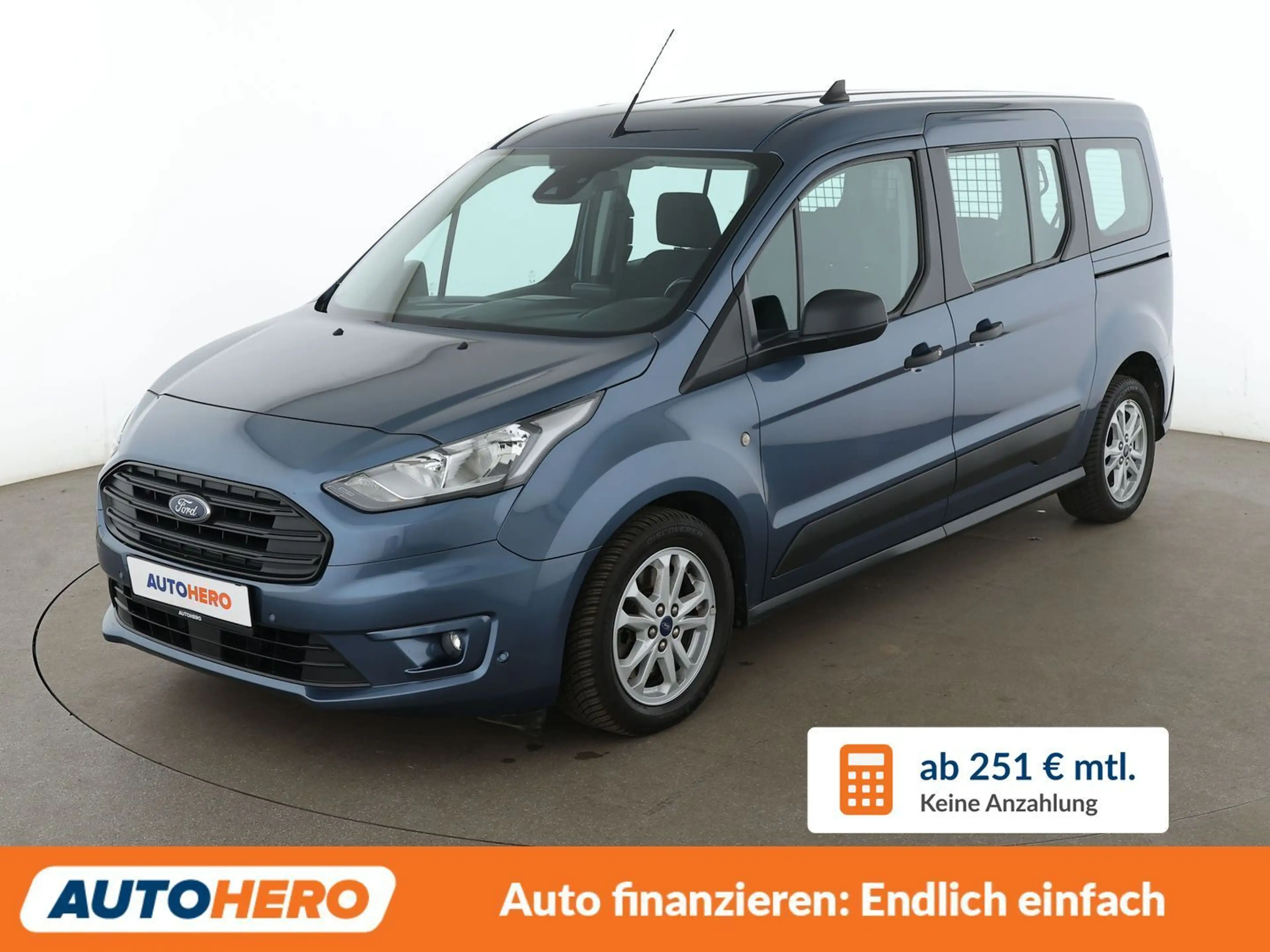 Ford Transit Connect 1.5 TDCi EcoBlue Kombi Trend lang Aut.*NAVI*TEMPO*