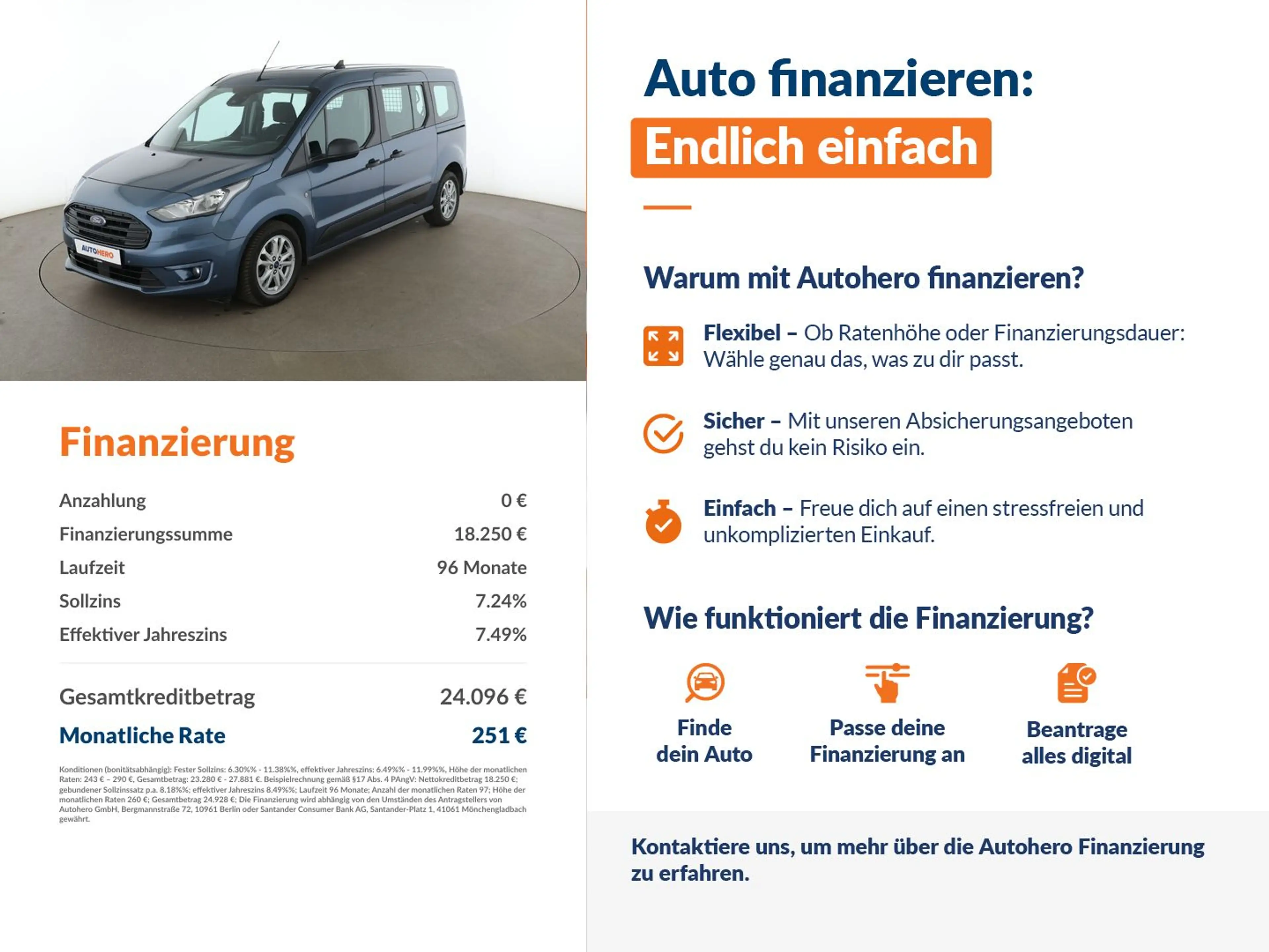 Ford Transit Connect 1.5 TDCi EcoBlue Kombi Trend lang Aut.*NAVI*TEMPO* — photo 2