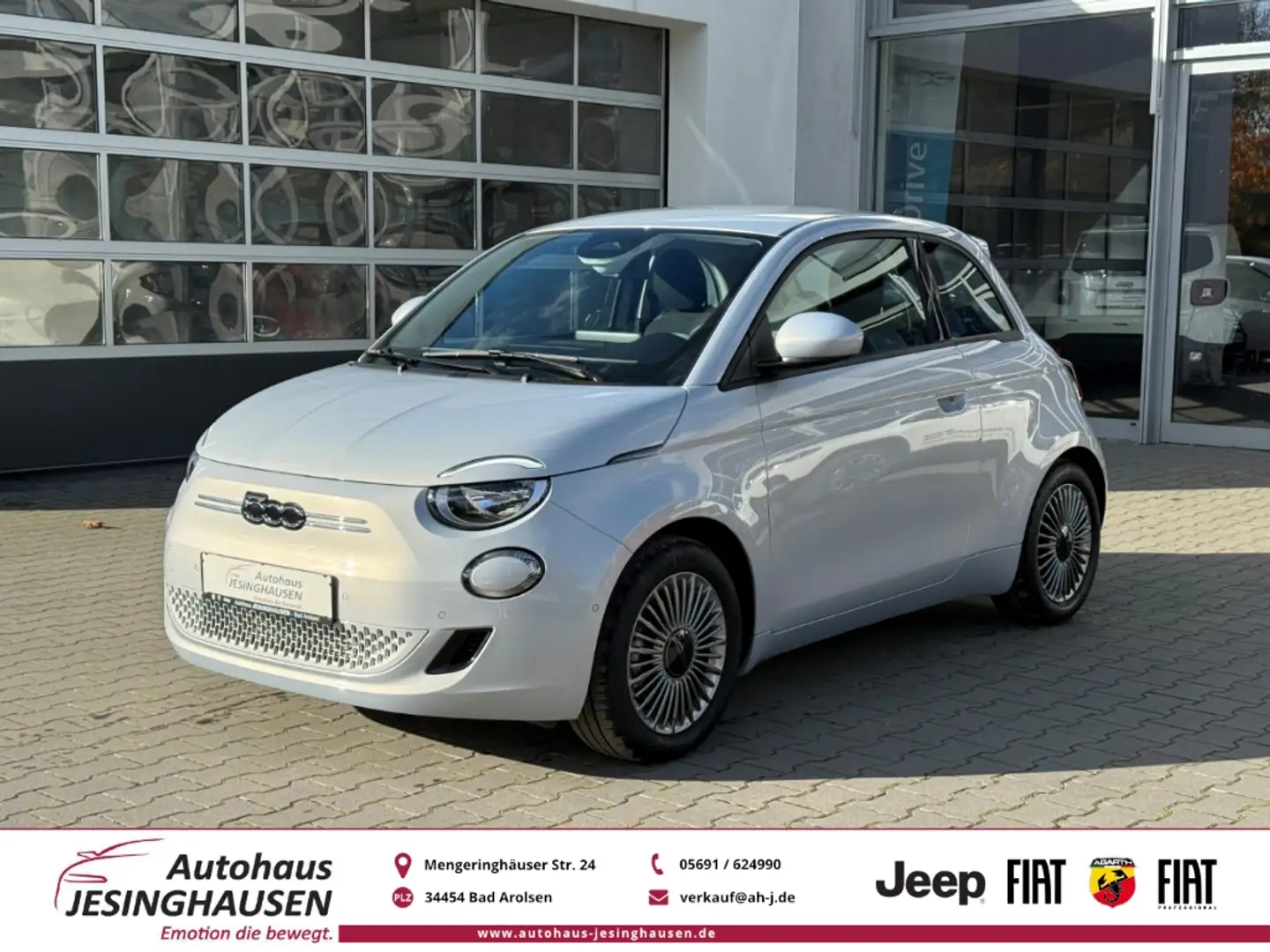 Fiat 500e Icon+Rückfahrkam.+Sitzheizung+PDC Digitales Cockpi Blau - 1