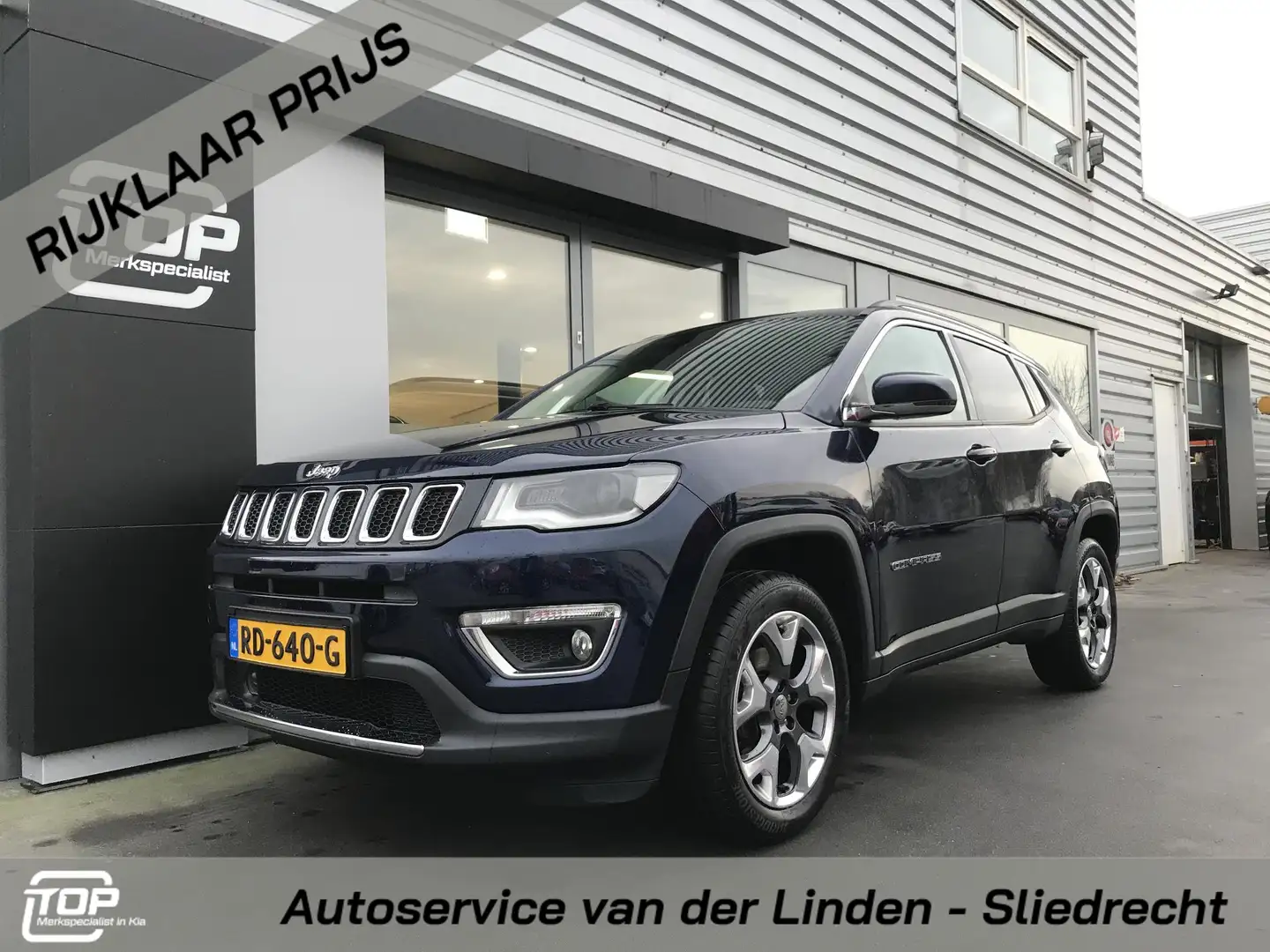 Jeep Compass 1.4 MultiAir Opening Edition 4x4 Trekhaak Blauw - 1