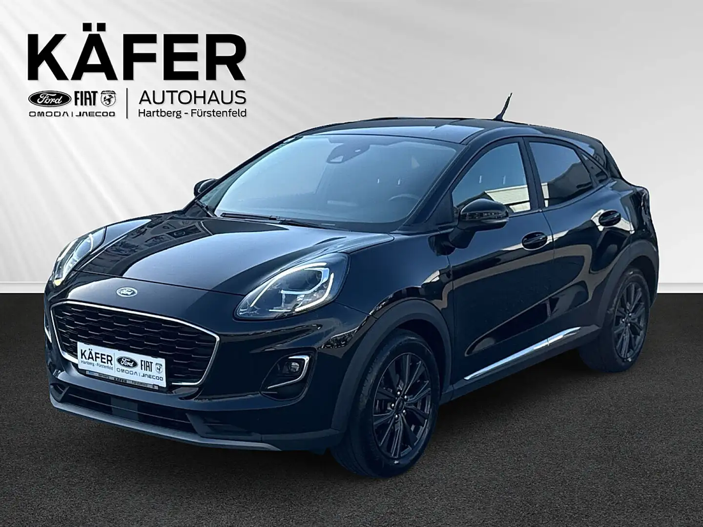 Ford Puma 1,0 EcoBoost Hybrid Titanium Design Schwarz - 1